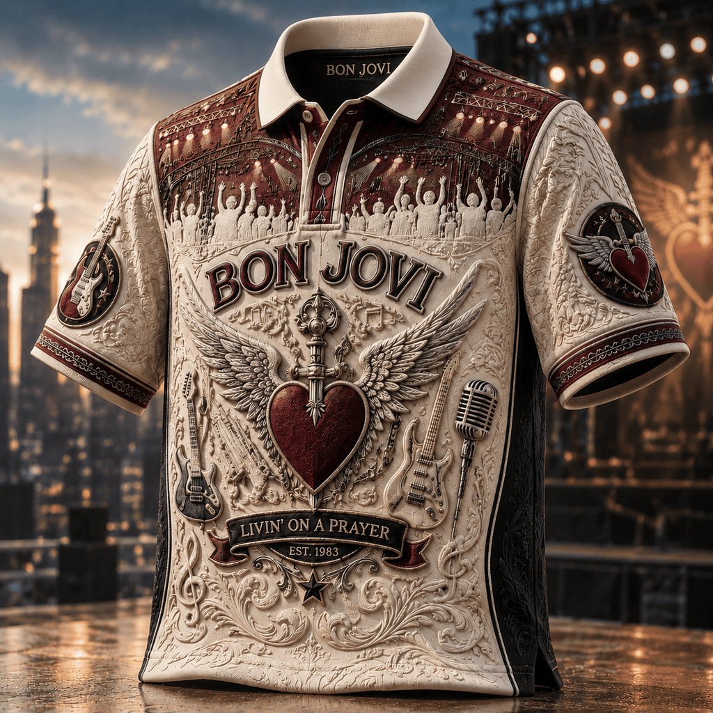 PREMIUM BJV EMBOSS POLO SHIRT HQH