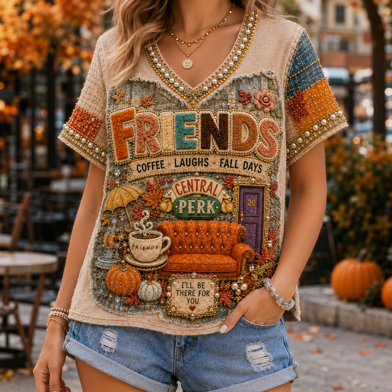 Premium FRS V-neck Shirt NPL