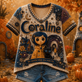 Premium CRLN V-neck Shirt NPL