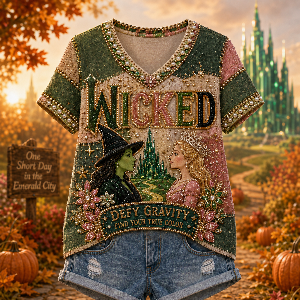 Premium WCKD V-neck Shirt NPL