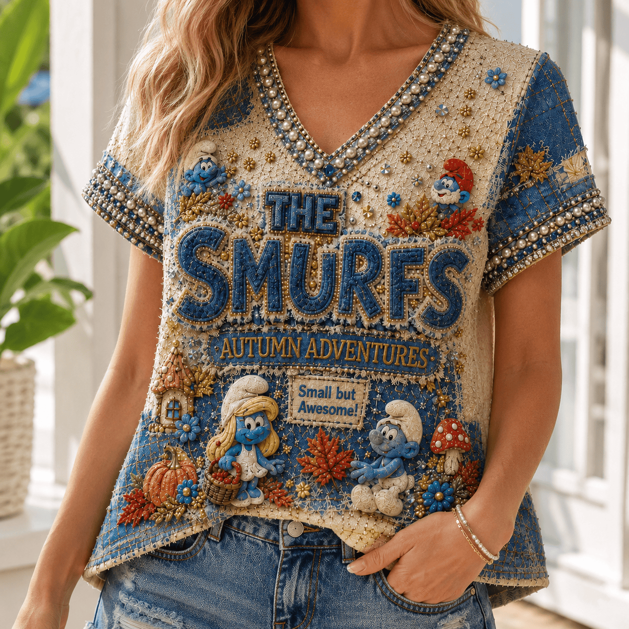 Premium TSM V-neck Shirt NPL