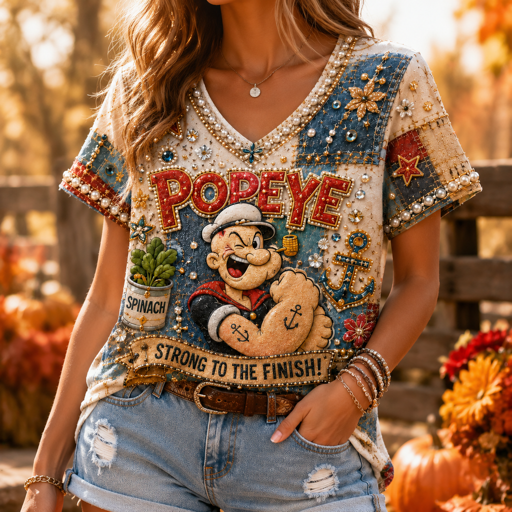 Premium POPE V-neck Shirt NPL