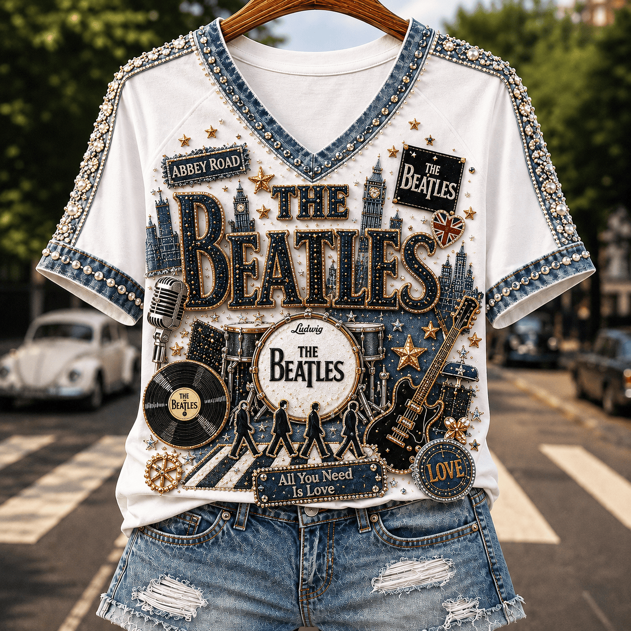 Premium TBT V-neck Shirt PDL