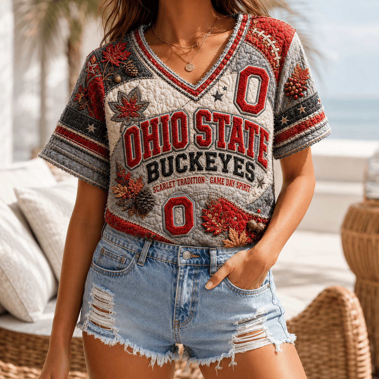 Premium OSB V-neck Shirt NTVA