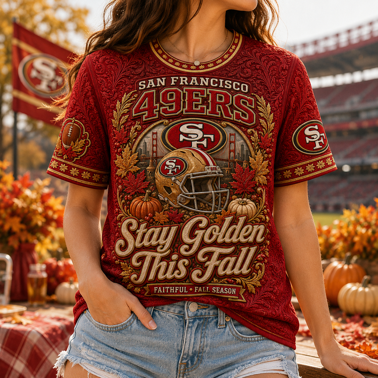 PREMIUM SF49 3D EMBOSS SHIRT TTNL