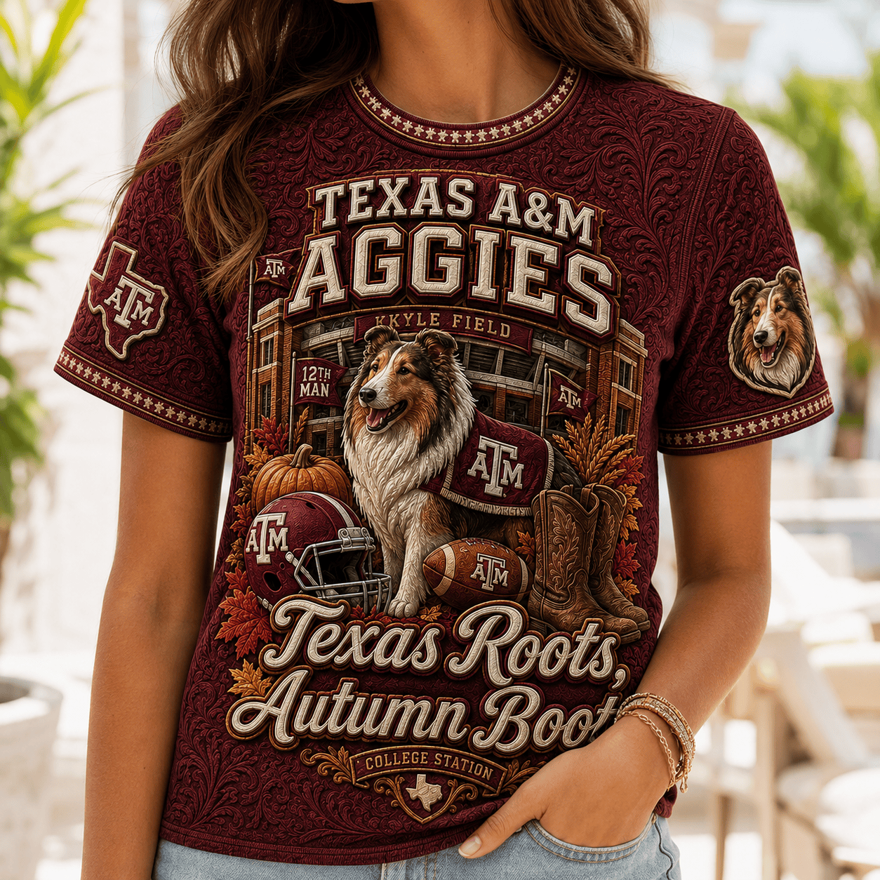 PREMIUM TAMA 3D EMBOSS SHIRT TTNL
