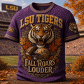 PREMIUM LSU 3D EMBOSS SHIRT TTNL