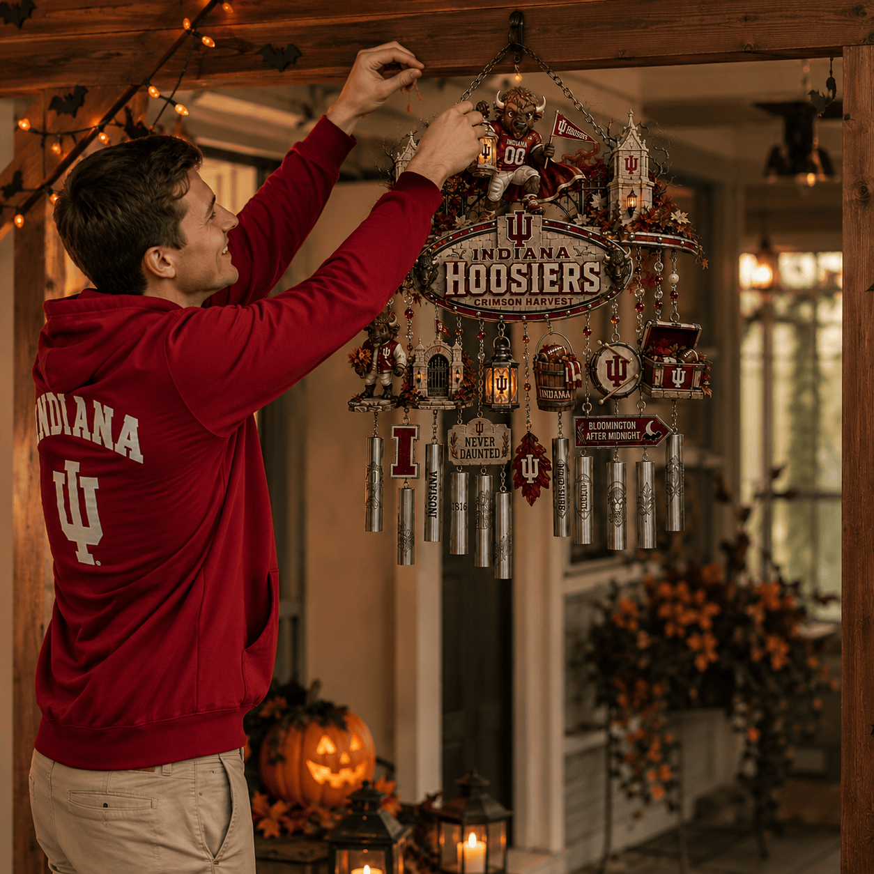Premium IDH Halloween Wind Chime TNSM