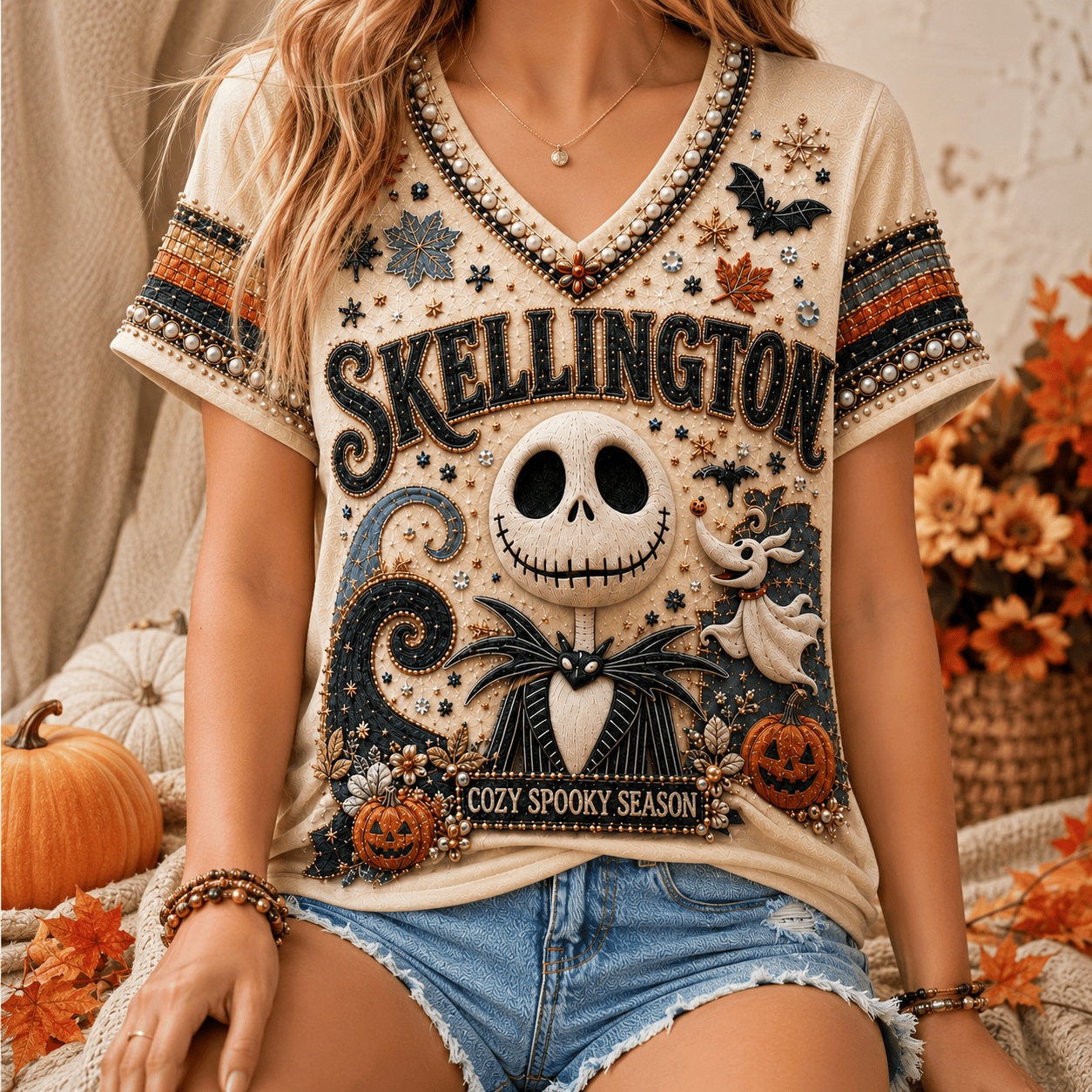 Premium JSK V-neck Shirt NPL