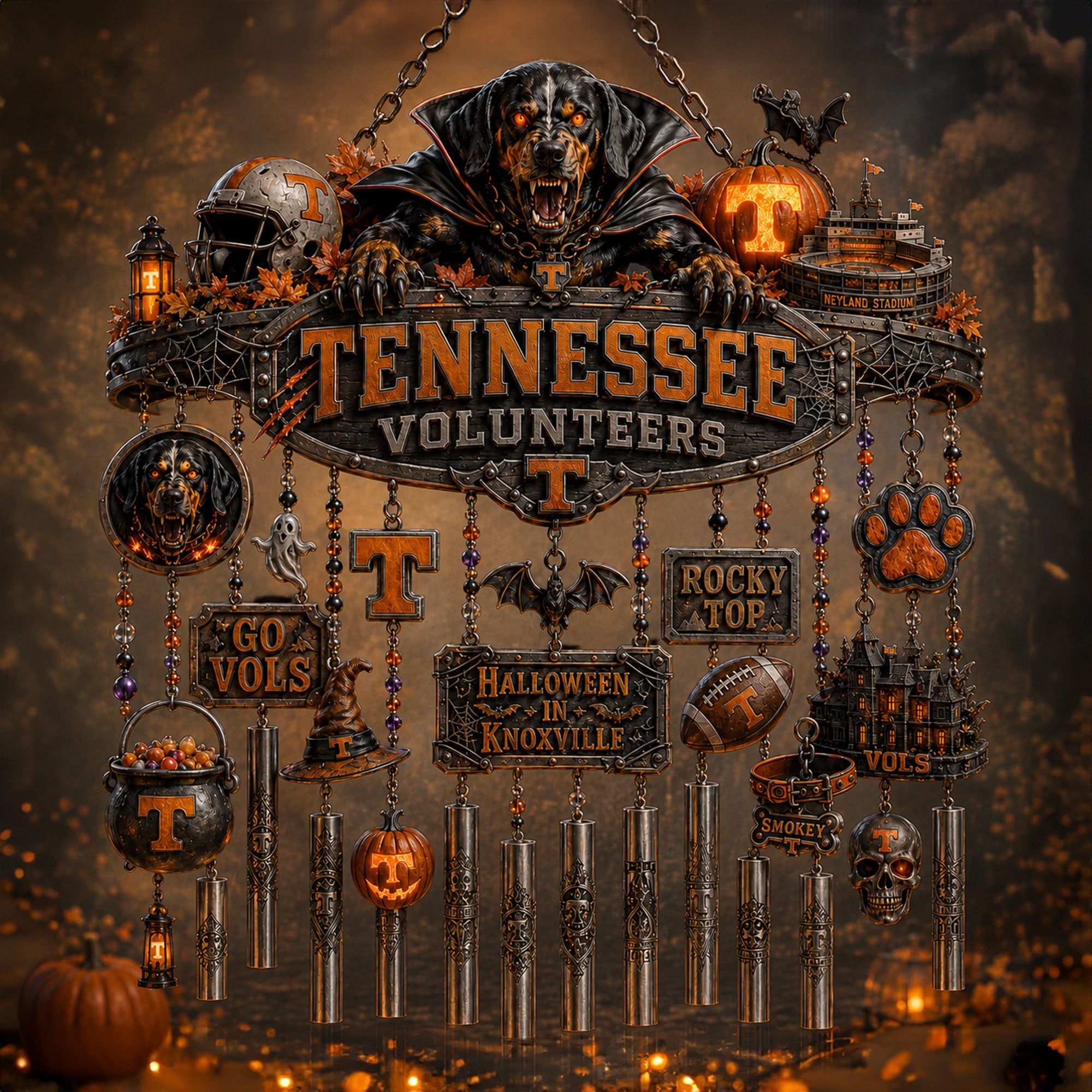 Premium TVF Halloween Wind Chime TNSM