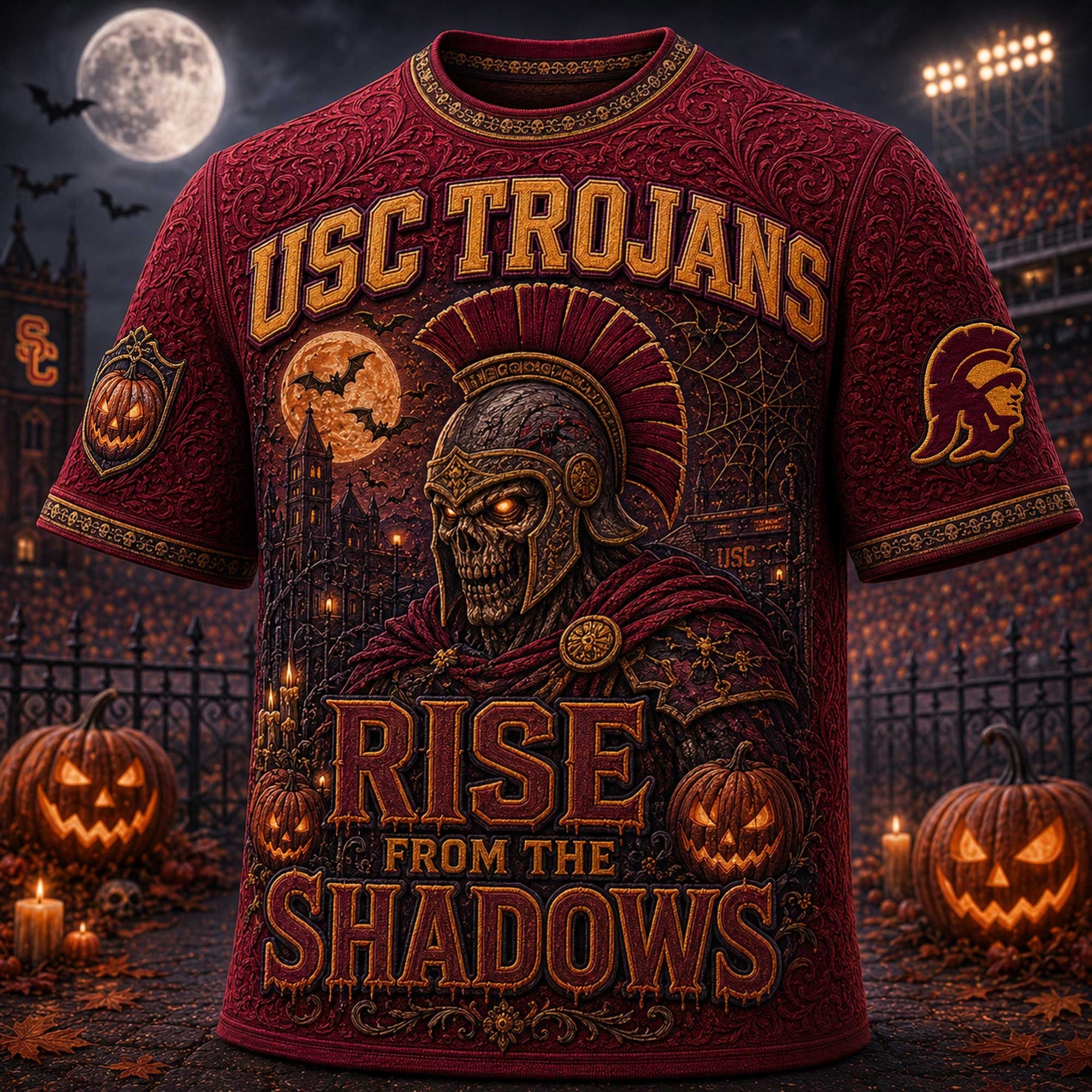 PREMIUM USC 3D EMBOSS SHIRT TTNL