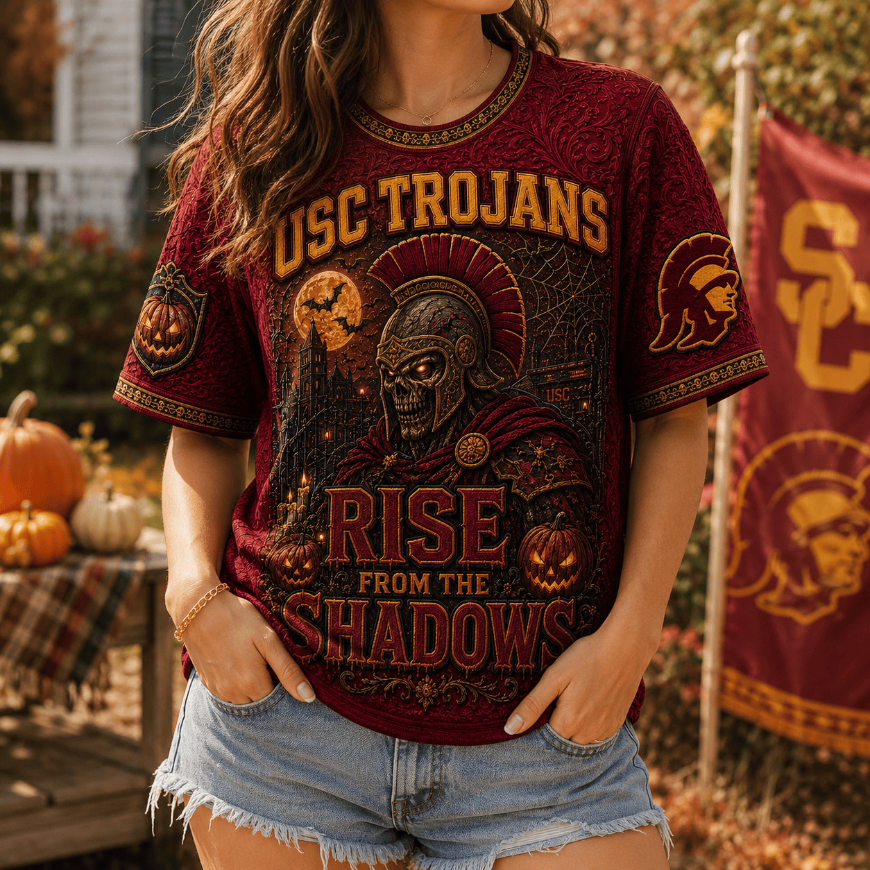 PREMIUM USC 3D EMBOSS SHIRT TTNL