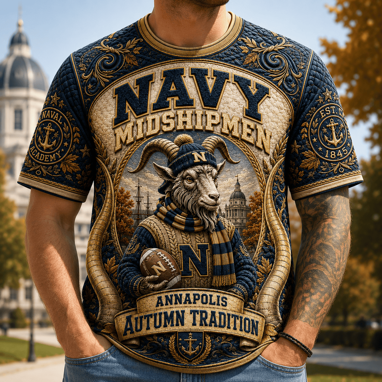 PREMIUM NMSM 3D EMBOSS SHIRT NTB