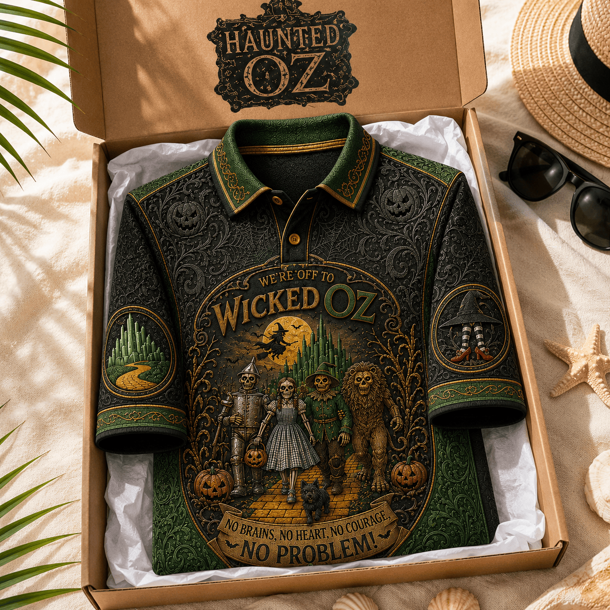 PREMIUM TWOZ EMBOSS POLO SHIRT HQH
