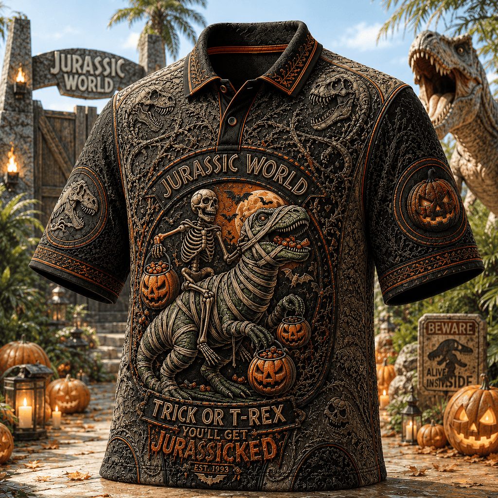 PREMIUM JRSW EMBOSS POLO SHIRT HQH