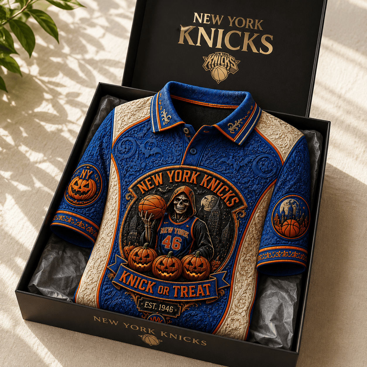 PREMIUM NYK EMBOSS POLO SHIRT HQH