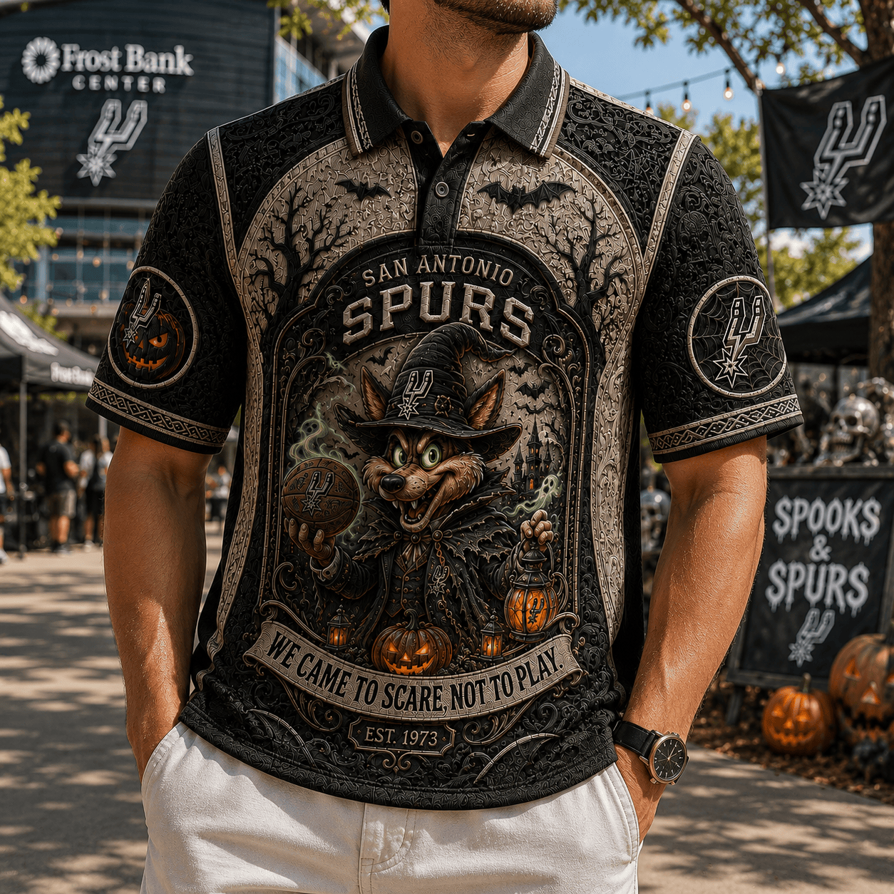 PREMIUM SAS EMBOSS POLO SHIRT HQH