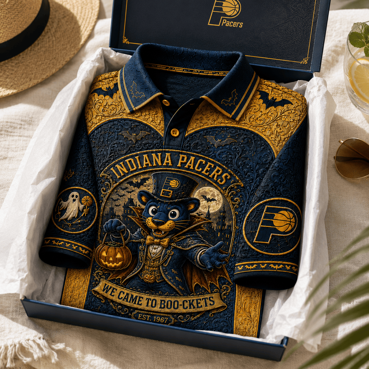 PREMIUM IDP EMBOSS POLO SHIRT HQH
