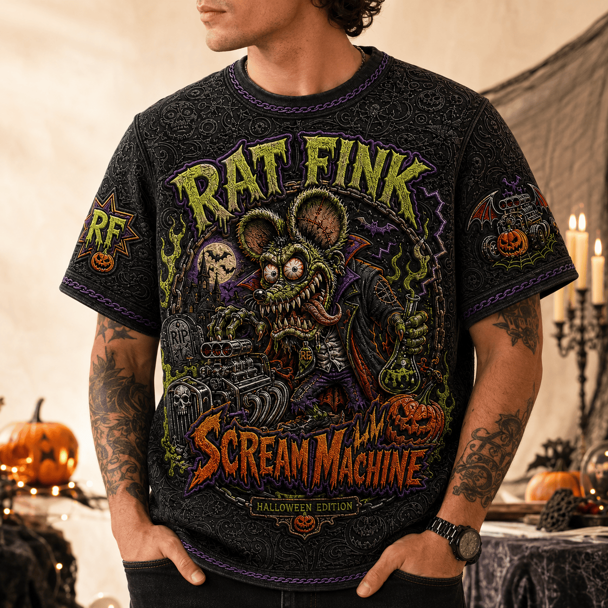 PREMIUM RFK 3D EMBOSS SHIRT NTVA