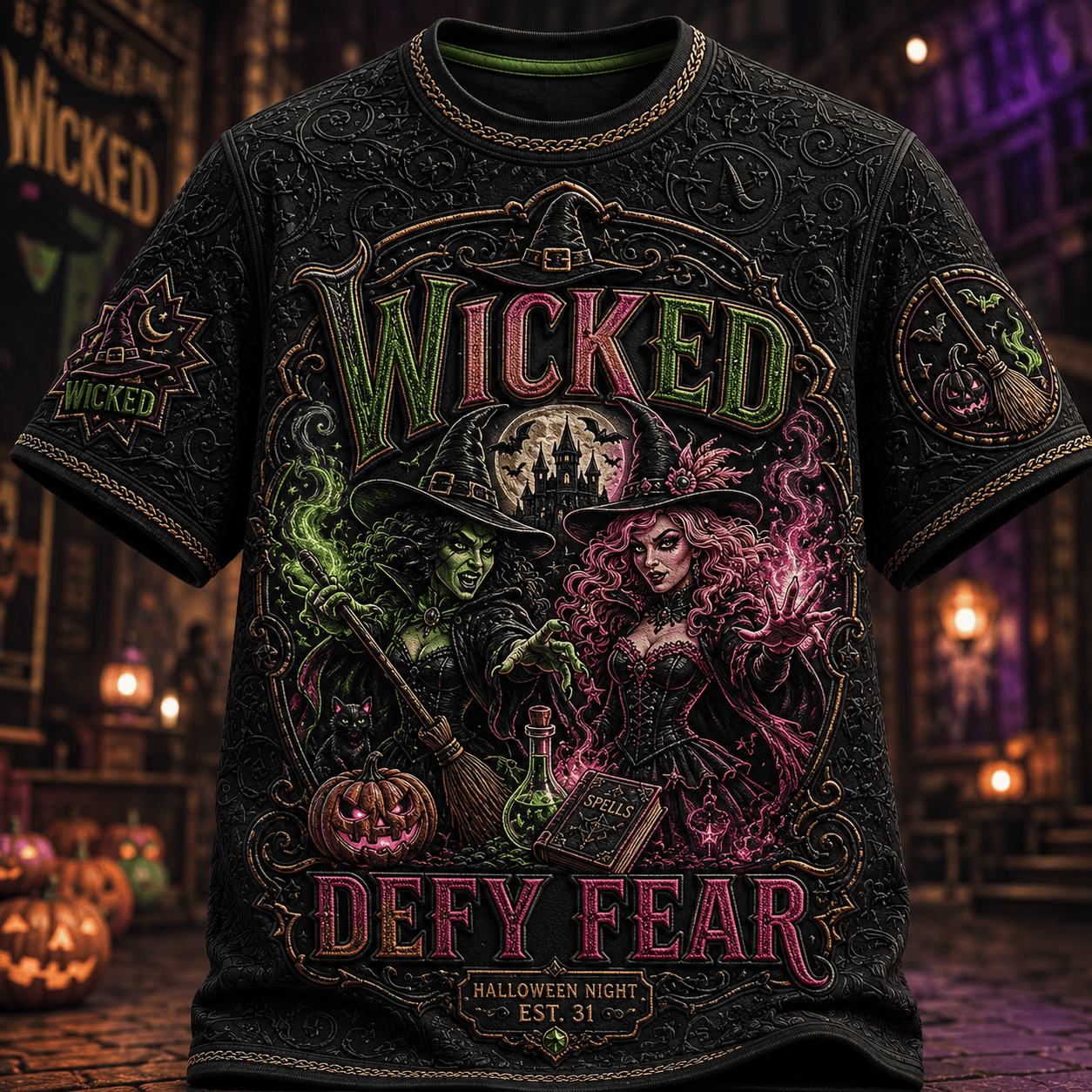 PREMIUM WCKD 3D EMBOSS SHIRT NTVA