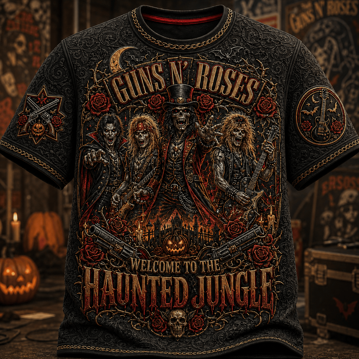 PREMIUM GNR 3D EMBOSS SHIRT NTVA