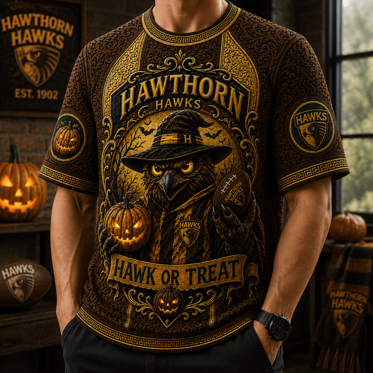 PREMIUM HATW 3D EMBOSS SHIRT PDL