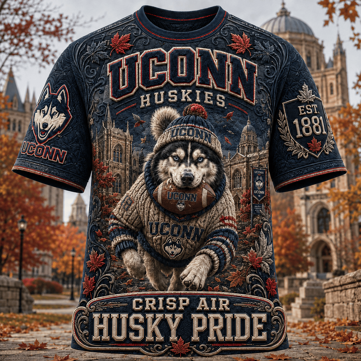 PREMIUM UCHB 3D EMBOSS SHIRT NTB