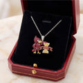 ISC Solid Gold Chain with Diamond Pendant HTTT