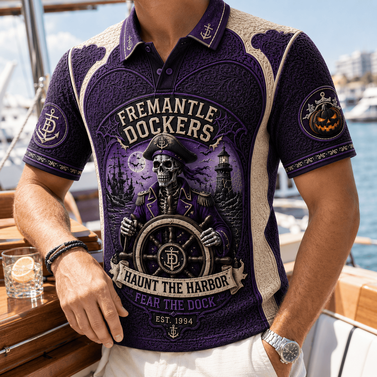 PREMIUM FRMT EMBOSS POLO SHIRT HQH