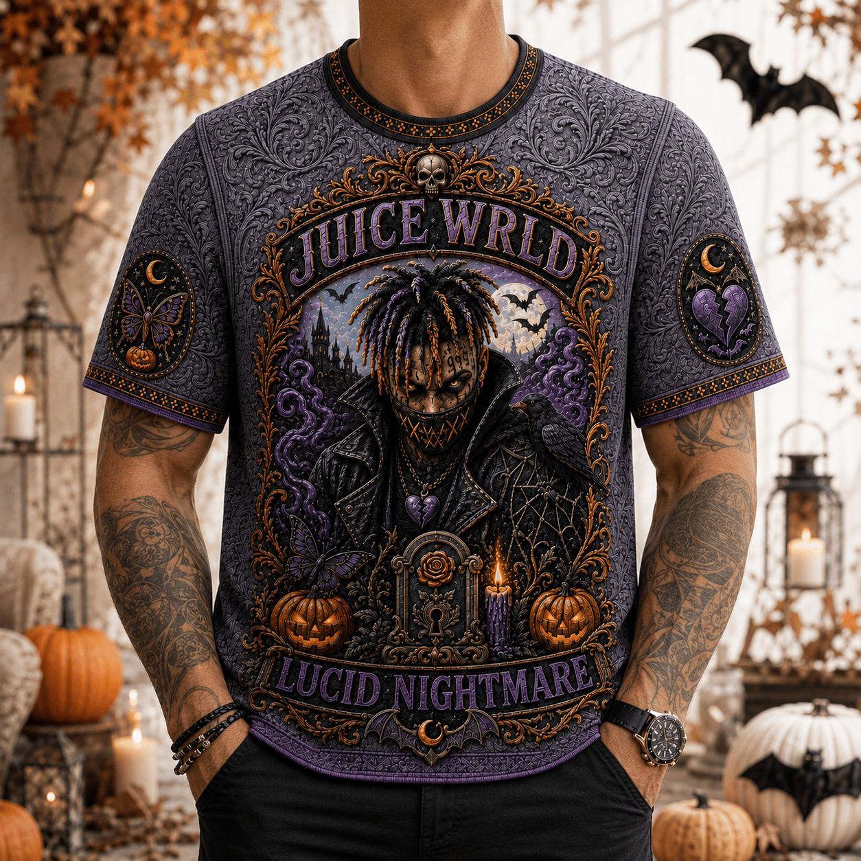 PREMIUM WRLD 3D EMBOSS SHIRT NTVA