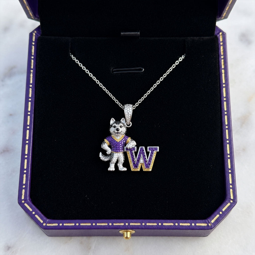 WSH Solid Gold Chain with Diamond Pendant HTTT