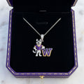 WSH Solid Gold Chain with Diamond Pendant HTTT
