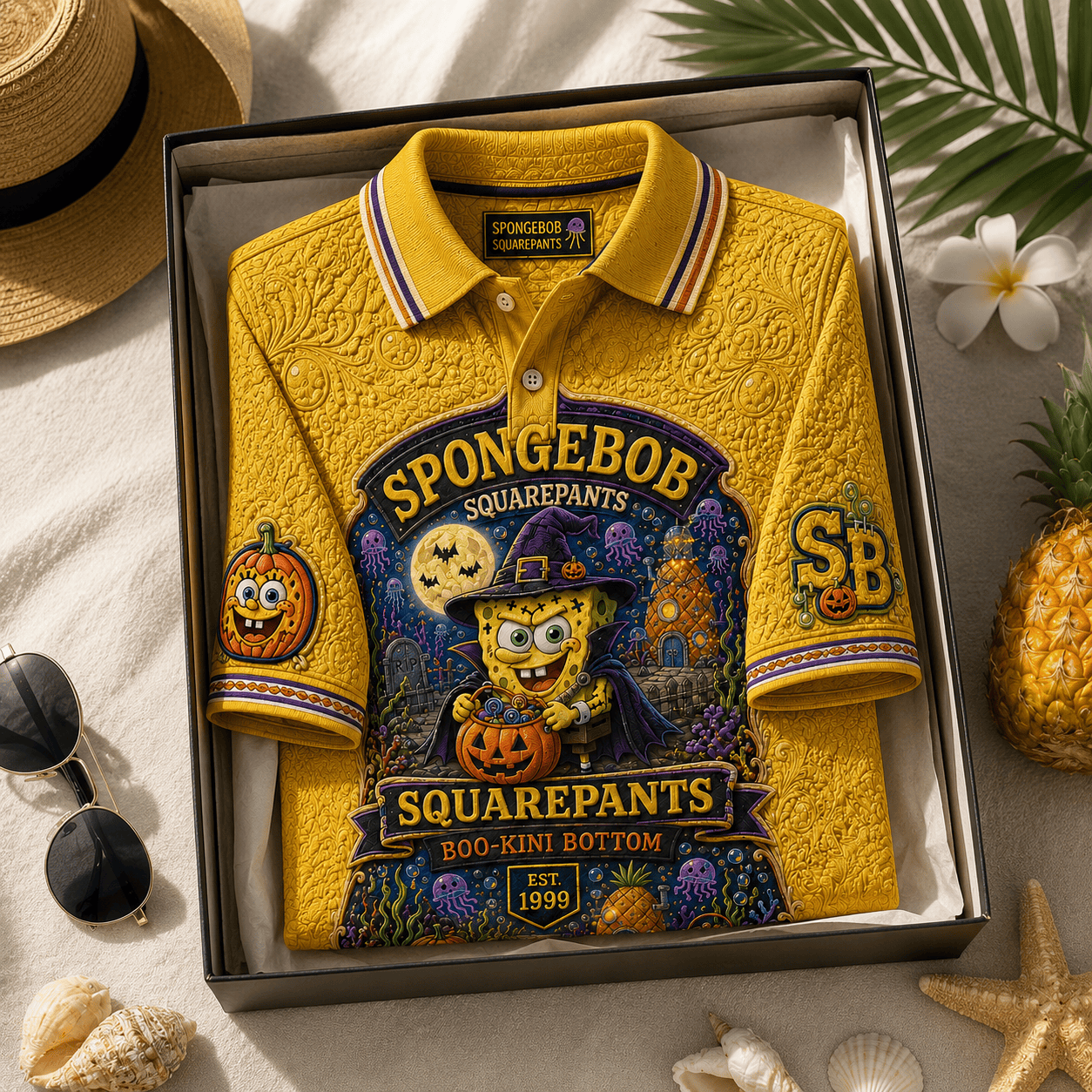 PREMIUM SBSP EMBOSS POLO SHIRT NTNA