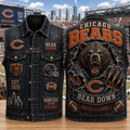 CCB PREMIUM DENIM VEST LNTH