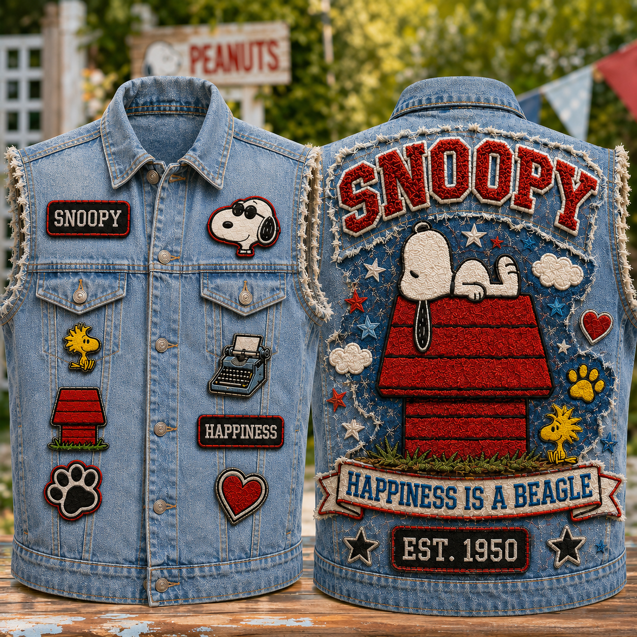 SPNY PREMIUM DENIM VEST TTNL