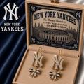 Premium NYY Dangle Earrings NTB