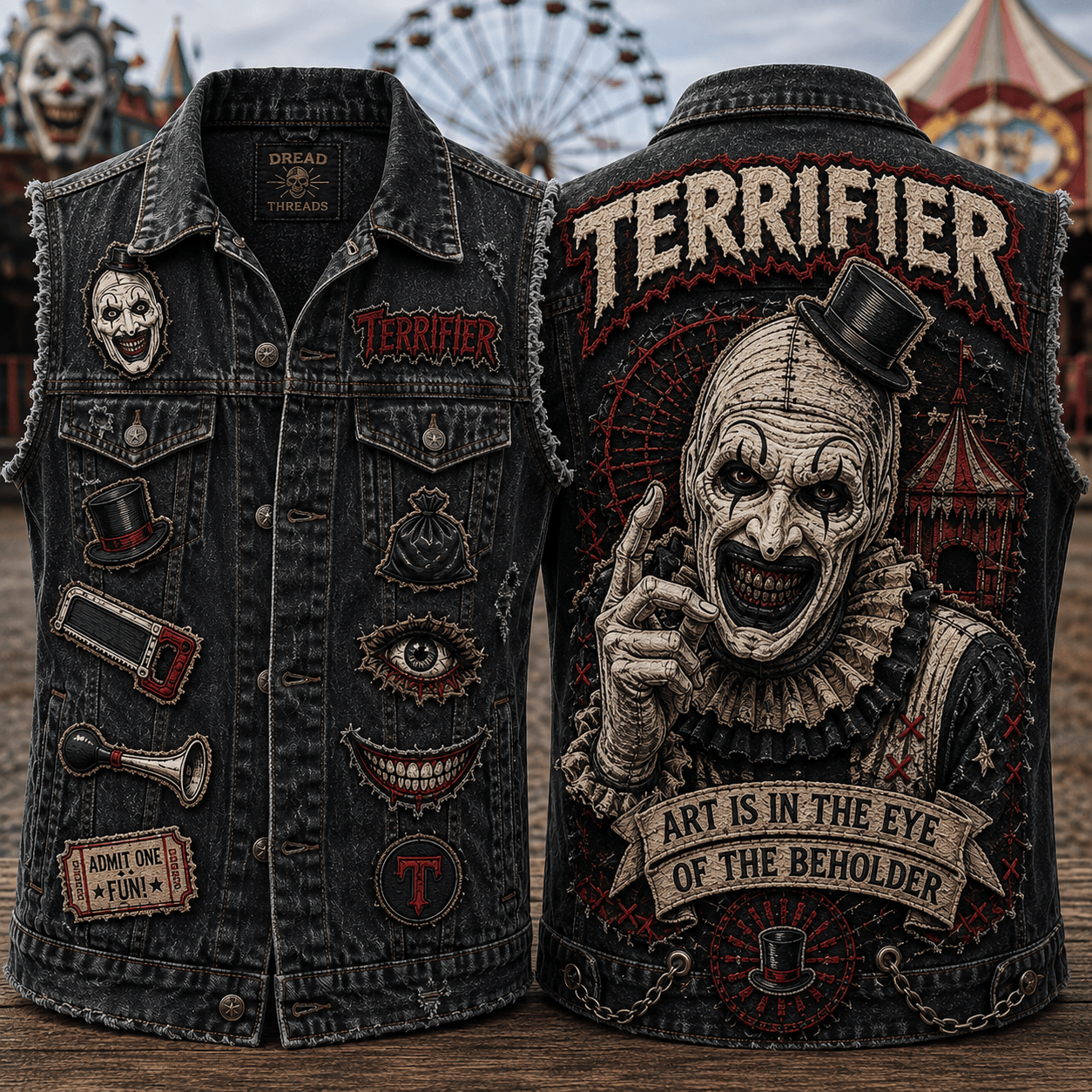 TEF PREMIUM DENIM VEST HQH