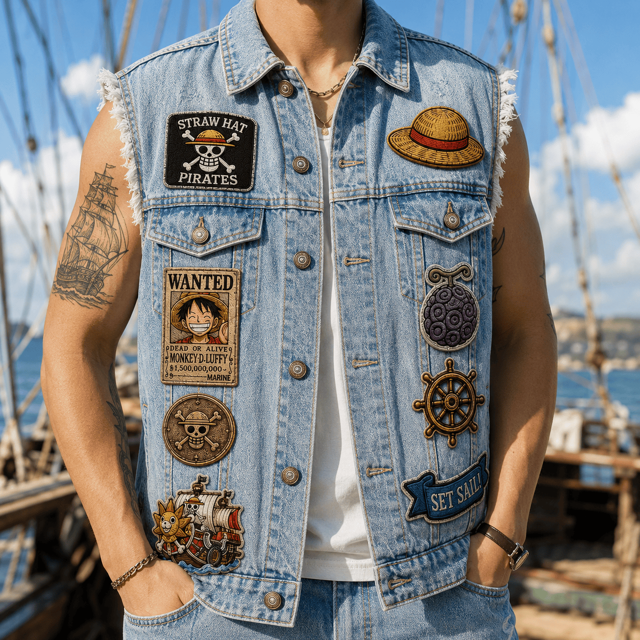 OPC PREMIUM DENIM VEST TTNL