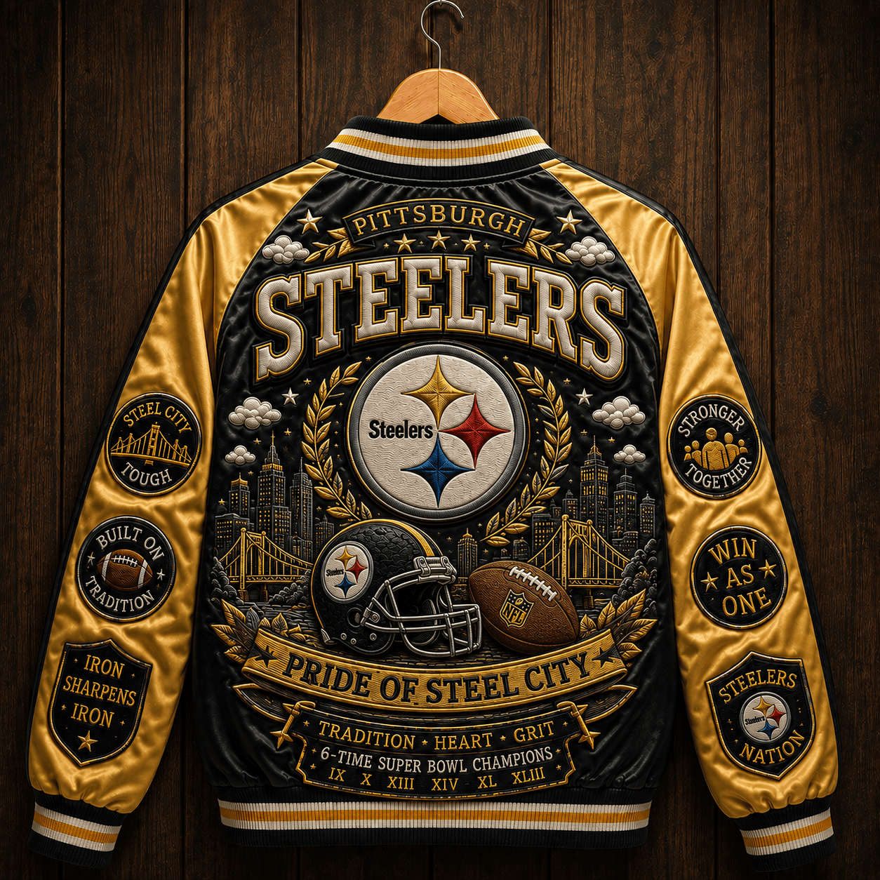 PREMIUM PBS SATIN BASEBALL JACKET NTNA