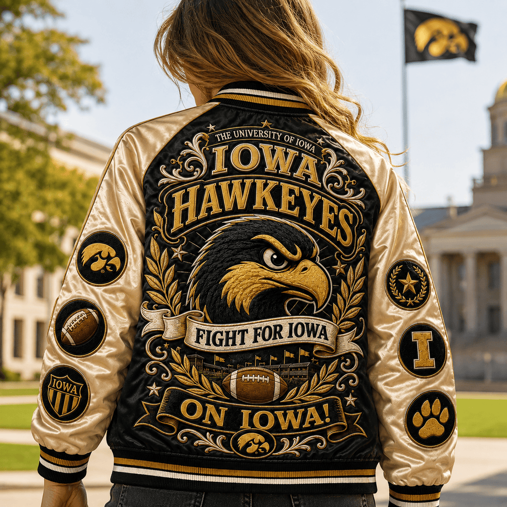 PREMIUM IWHK SATIN BASEBALL JACKET NTNA