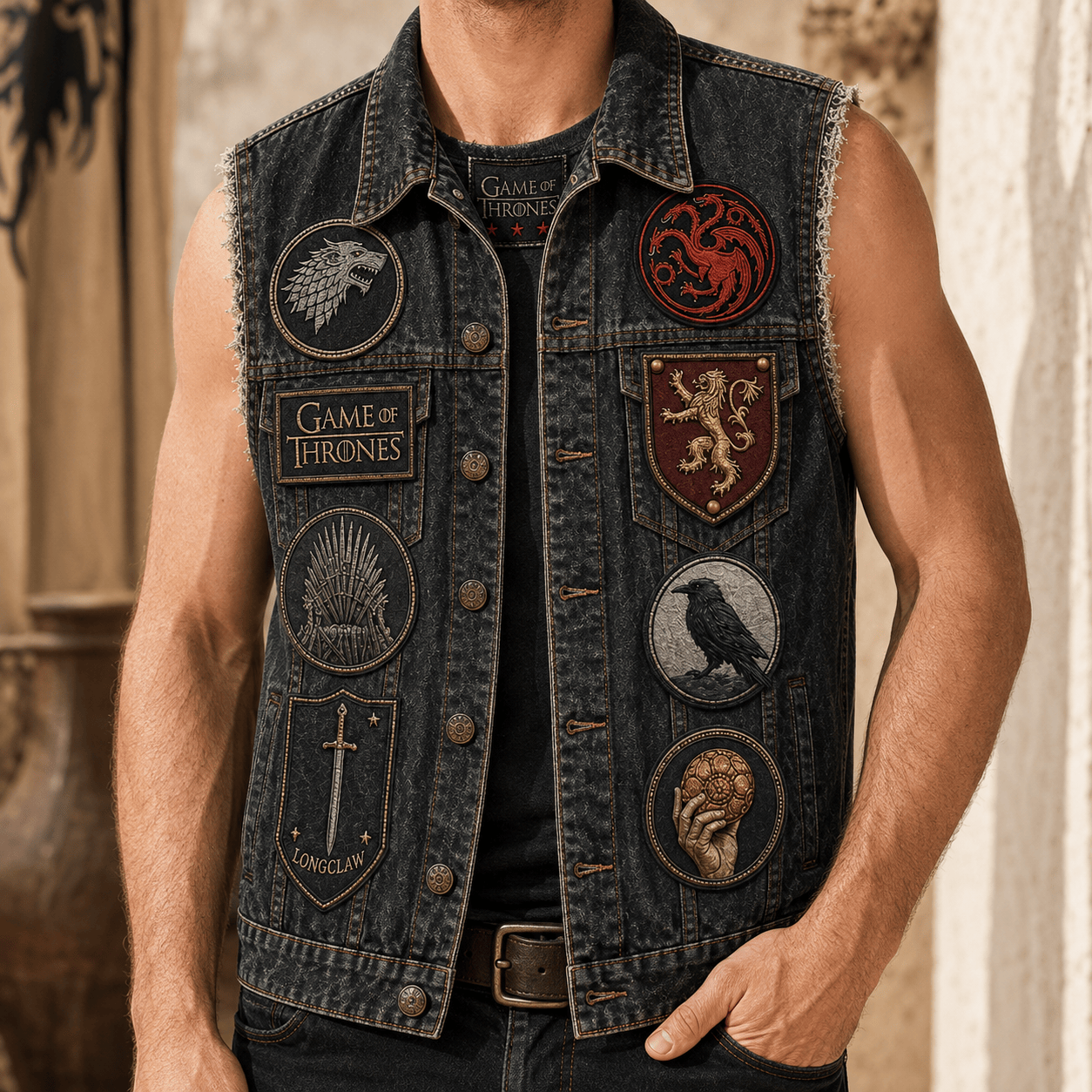 GOT PREMIUM DENIM VEST HQH