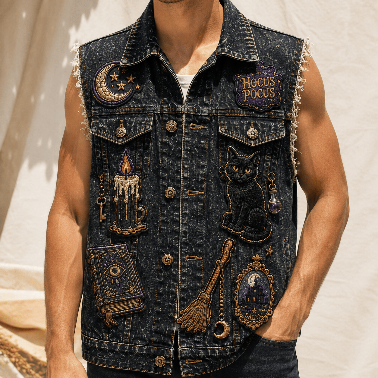 HCPC PREMIUM DENIM VEST HQH