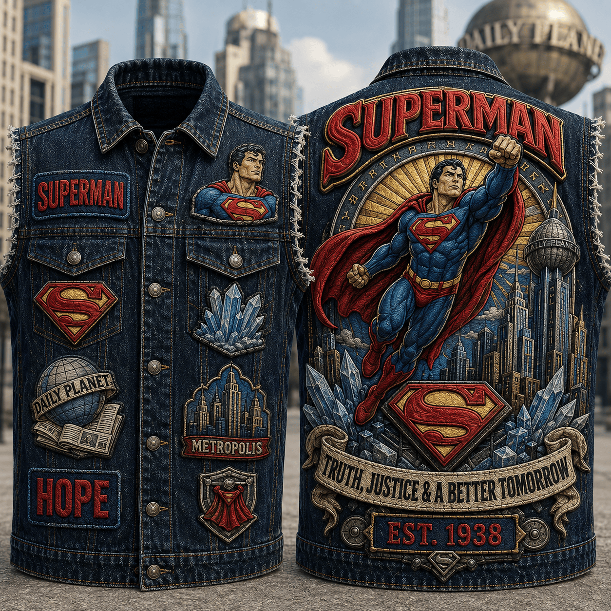SPM PREMIUM DENIM VEST TTNL