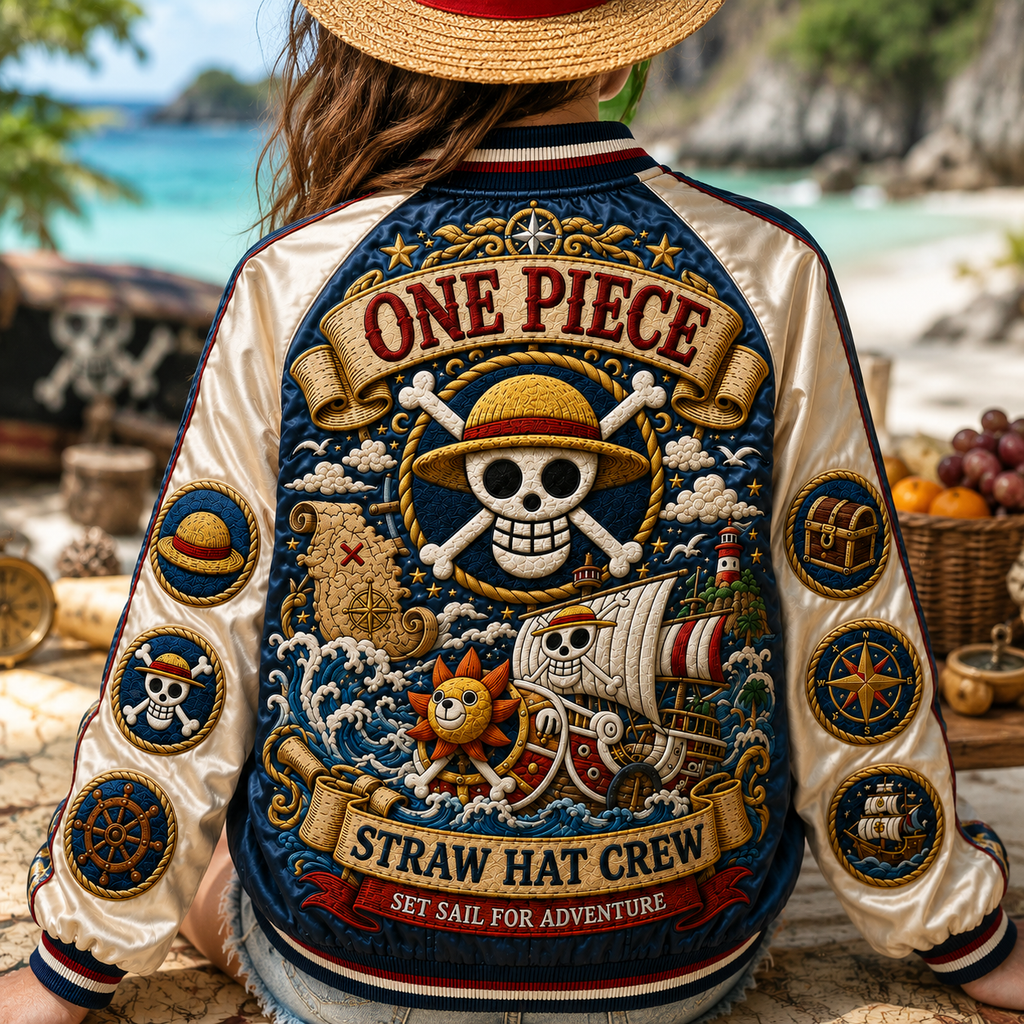 PREMIUM OPN SATIN BASEBALL JACKET NTNA