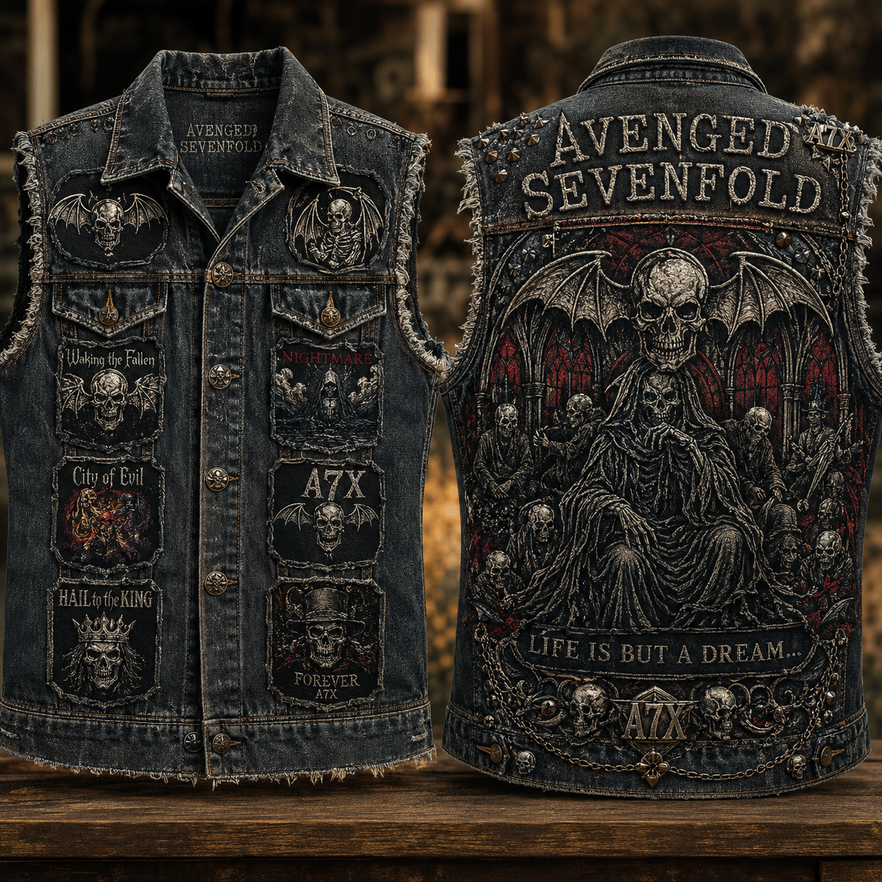 SVD PREMIUM DENIM VEST NVH