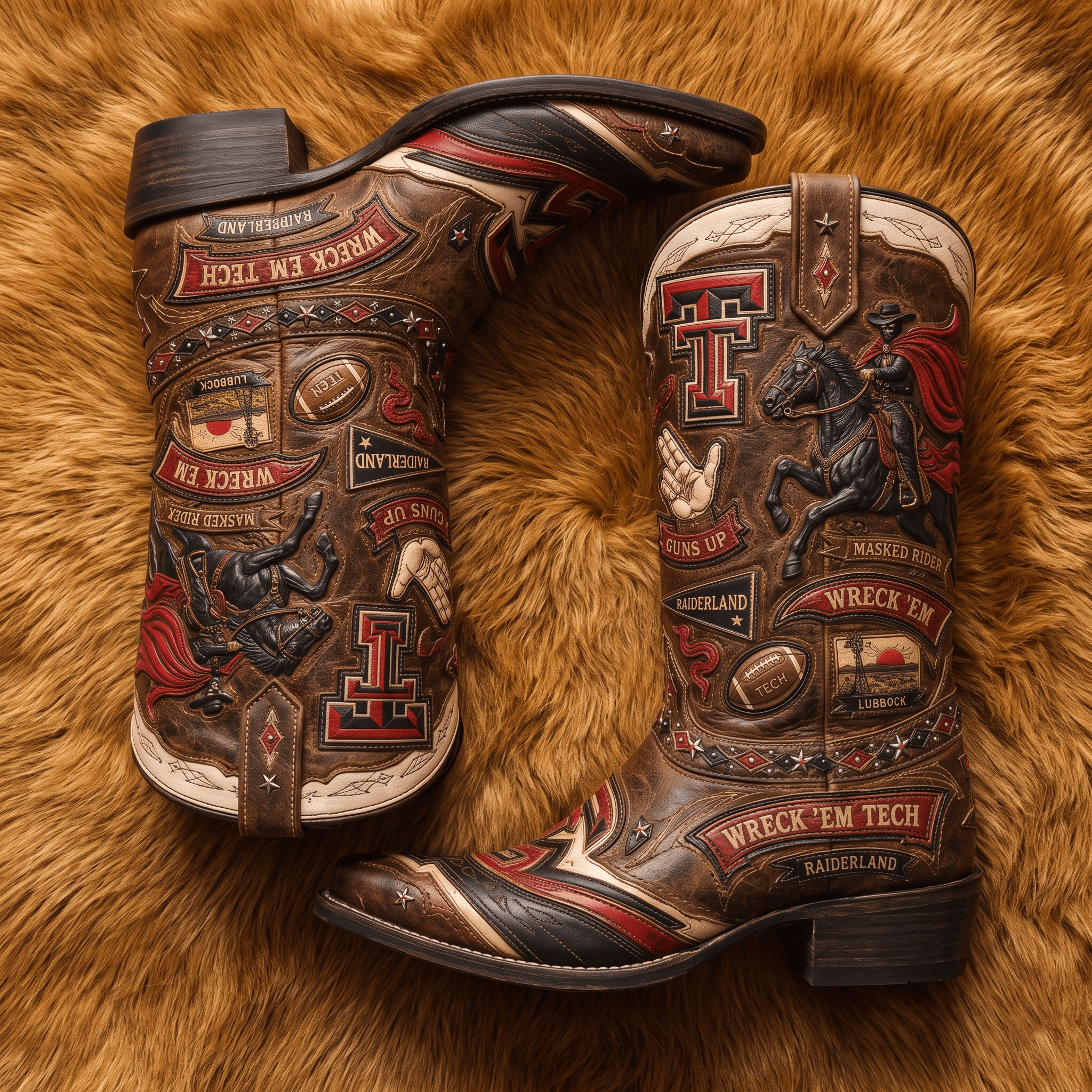TTRR WESTERN COWBOY BOOTS HTTT