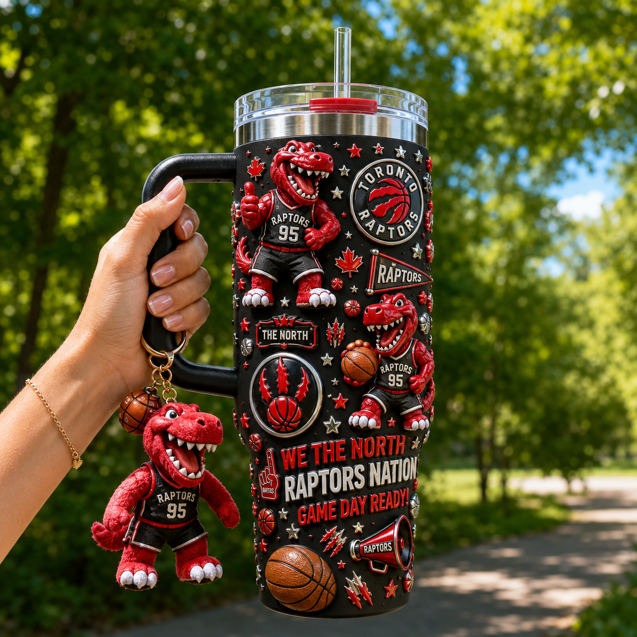 TRT 40oz Tumbler With Handle DNBN