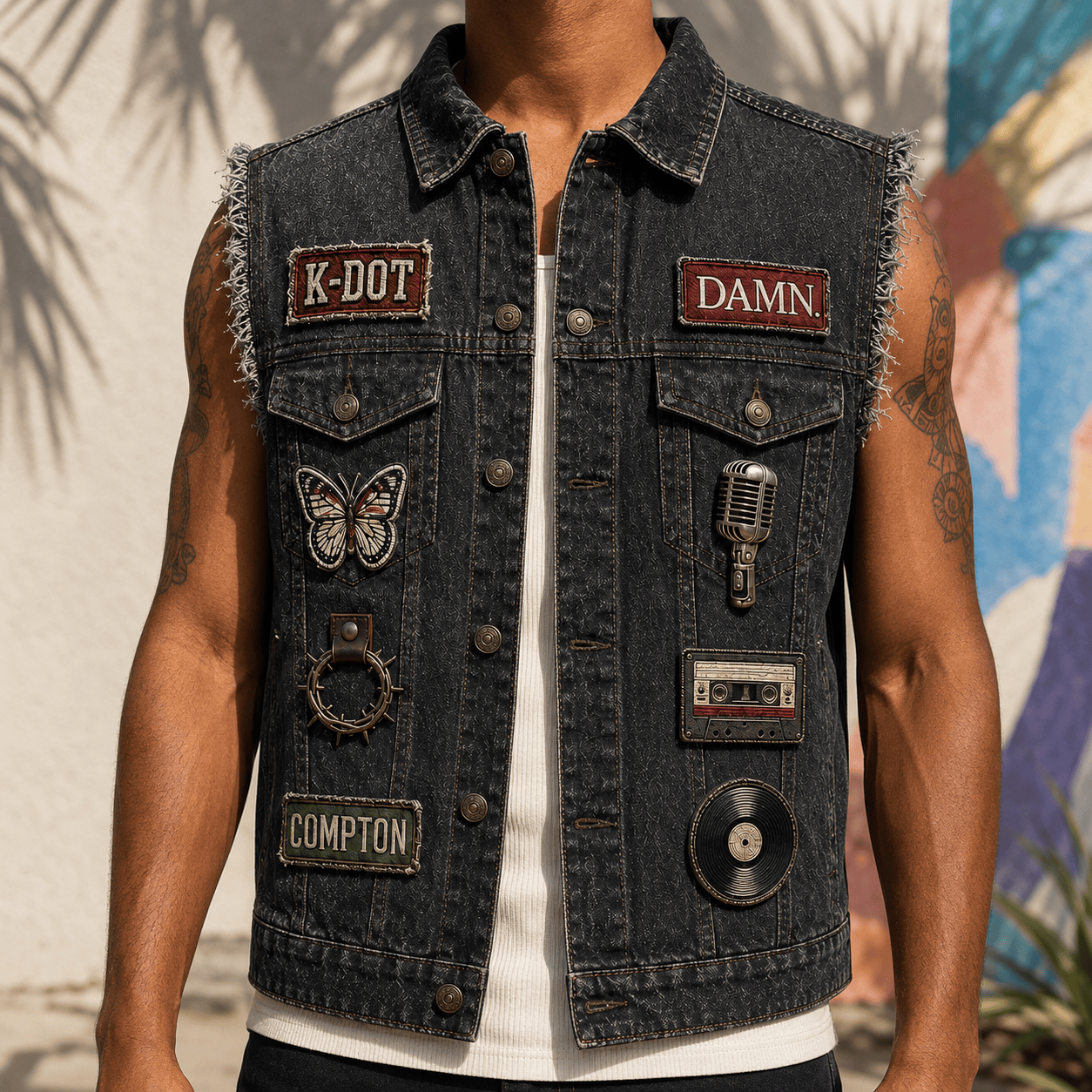 KDL PREMIUM DENIM VEST NTVA