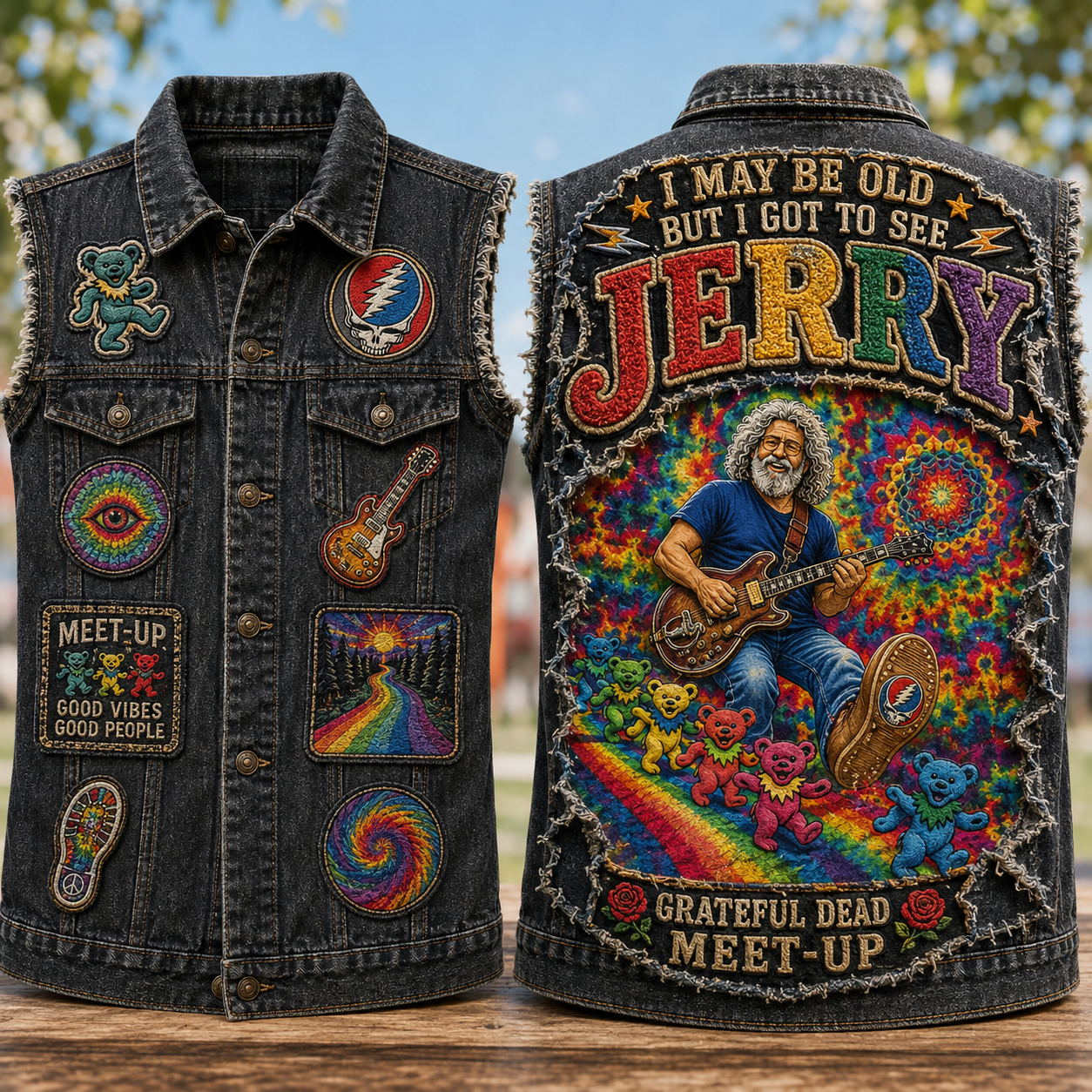 GRFD PREMIUM DENIM VEST NVH