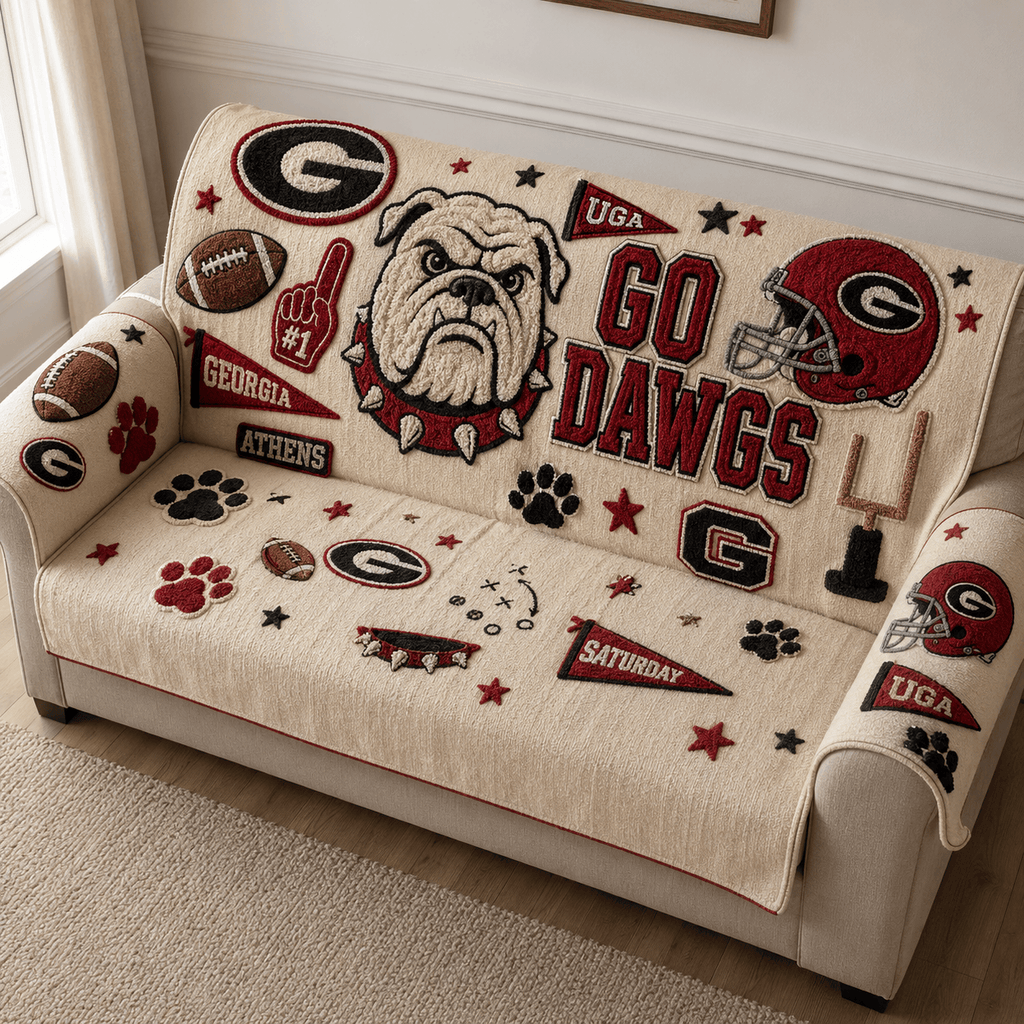 GGBD Tufted Sofa Cover & Pillow Set HTTT